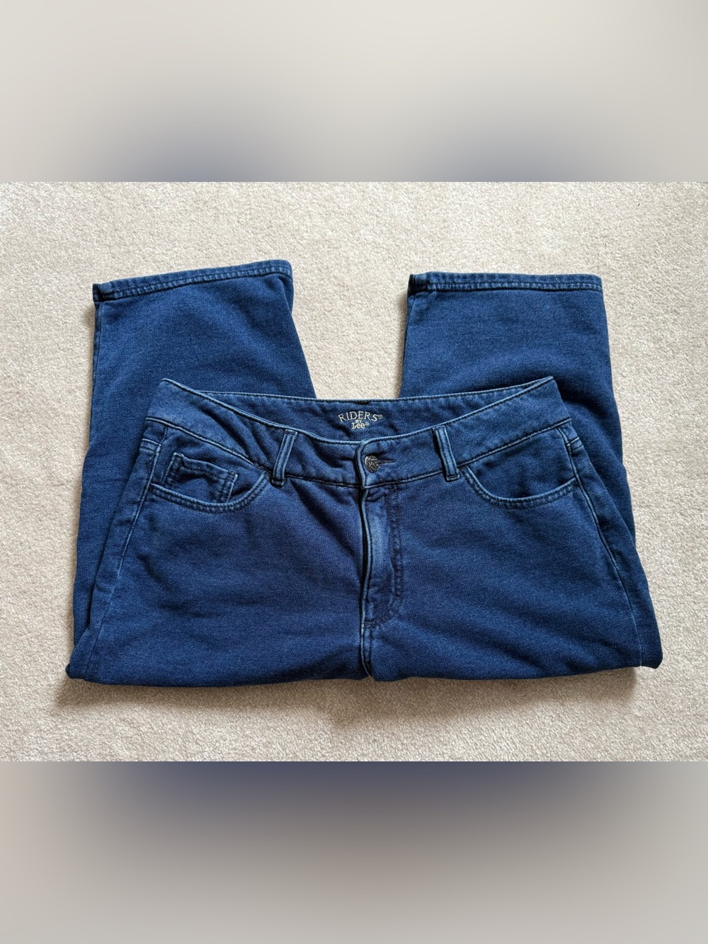 Riders by Lee Stretch Denim Mid-Rise Cropped Jean - Picture 3 of 4